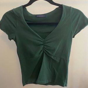 Brandy Melville Gina Crop Top (Green)